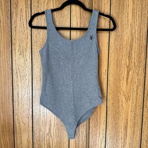 Dutch Bros Grey Bodysuit